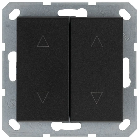 Выключатель двухклавишный Jasmart G3028B