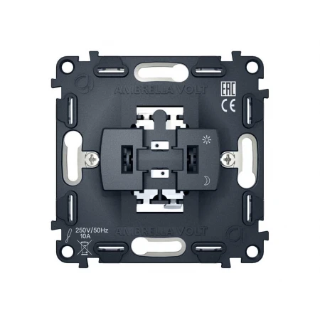 Выключатель одноклавишный AMBRELLA VOLT VM101