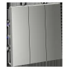 Выключатель встраиваемый Voltum S70 трехклавишный 10А, (сталь) VLS030105 Выключатель встраиваемый Voltum S70 трехклавишный 10А, (сталь) VLS030105