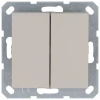 Выключатель двухклавишный Jasmart G3023T