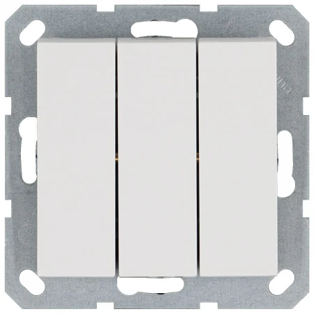 Выключатель трехклавишный Jasmart G3031W