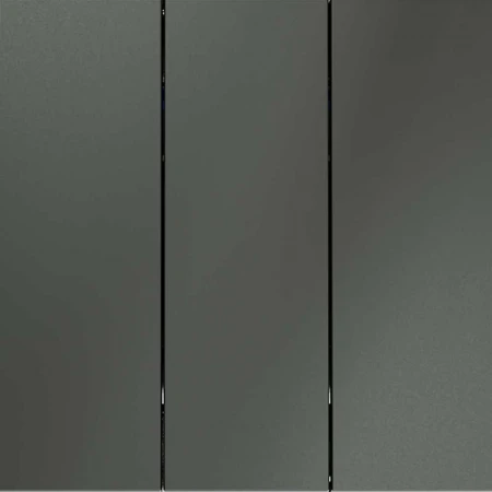 Выключатель встраиваемый Voltum S70 трехклавишный 10А, (титан) VLS030106