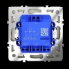 Выключатель встраиваемый Voltum S70 трехклавишный 10А, (шелк) VLS030104 Выключатель встраиваемый Voltum S70 трехклавишный 10А, (шелк) VLS030104