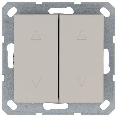 Выключатель двухклавишный Jasmart G3028T