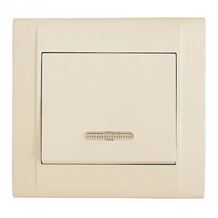 Выключатель проходн. с подсв. Makel Defne 42010025