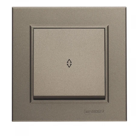 Выключатель одноклавишный проходной Makel Karea 56052005