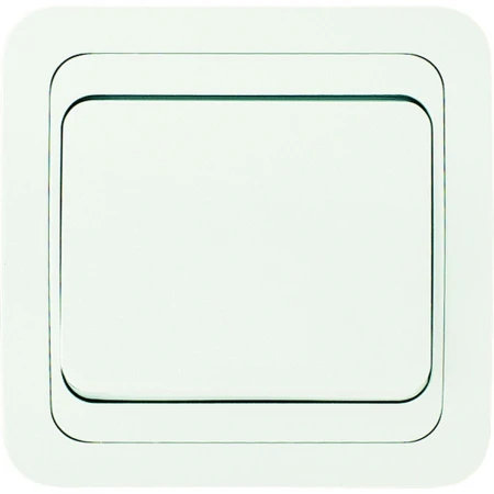 Переключатель Makel проходной 1-кл. СП Mimoza 10А IP20 бел./бел. 12005