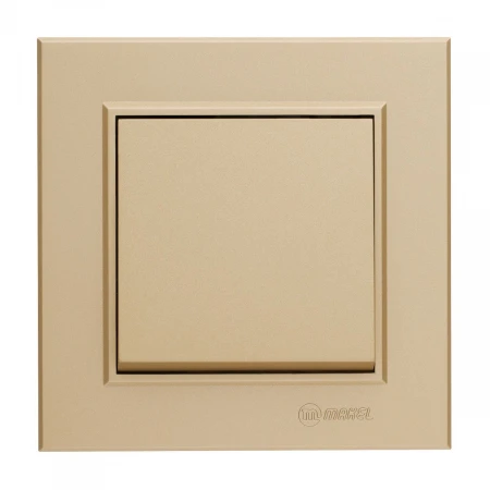 Выключатель одноклавишный Makel Karea 56057001