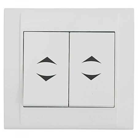 Выключатель 2 клав. прох. Makel Defne 42001026