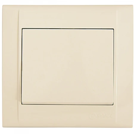 Переключатель Makel 1-кл. СП Defne 10А IP20 крем. 42010005
