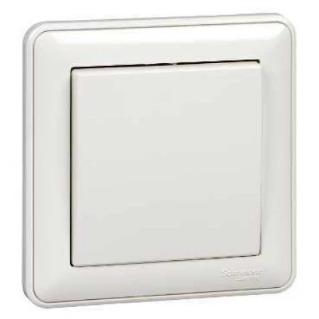 Выключатель одноклавишный Systeme Electric W59 10A 250V белый VS110-154-18