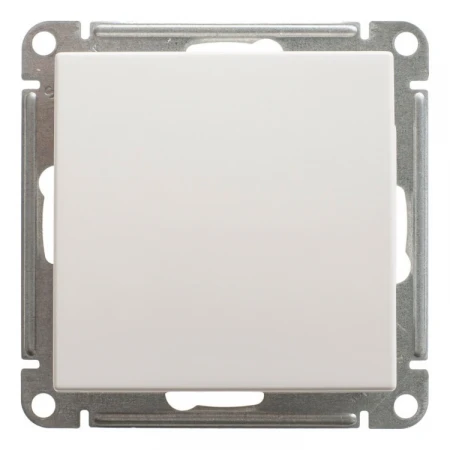 Выключатель одноклавишный Systeme Electric W59 10A 250V белый VS110-154-1-86