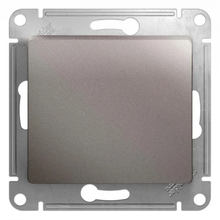 Переключатель одноклавишный перекрестный Systeme Electric Glossa 10A 250V платина GSL001271