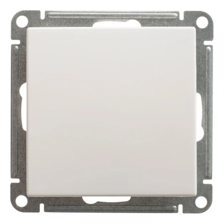 Переключатель одноклавишный проходной Systeme Electric W59 10A 250V белый VS610-156-1-86