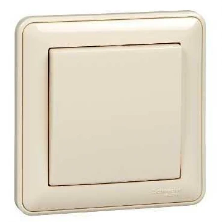 Выключатель одноклавишный Systeme Electric W59 10A 250V слоновая кость VS110-154-28