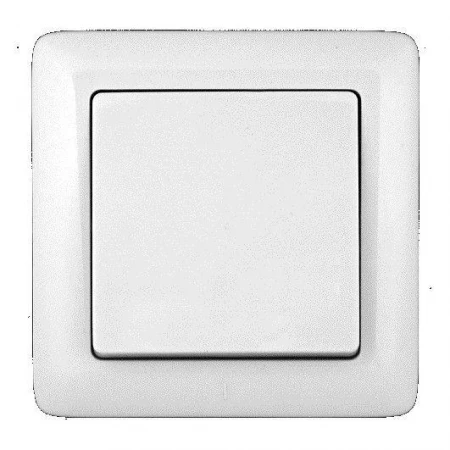 Выключатель одноклавишный Systeme Electric Хит 6A 250V белый VS16-133-B