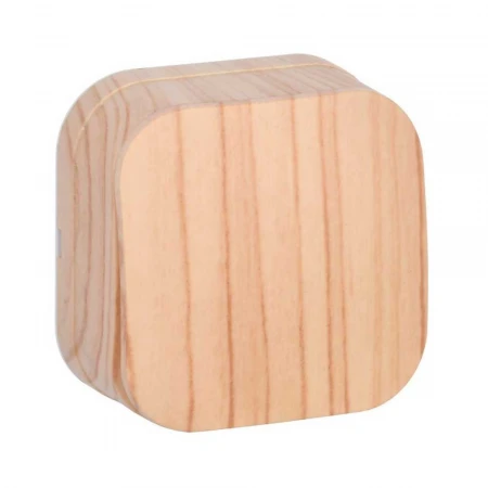 Выключатель одноклавишный IEK Glory сосна EVH10-K34-10