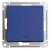 Выключатель одноклавишный Systeme Electric AtlasDesign 10A 250V с подсветкой аквамарин ATN001113 Выключатель одноклавишный Systeme Electric AtlasDesign 10A 250V с подсветкой аквамарин ATN001113
