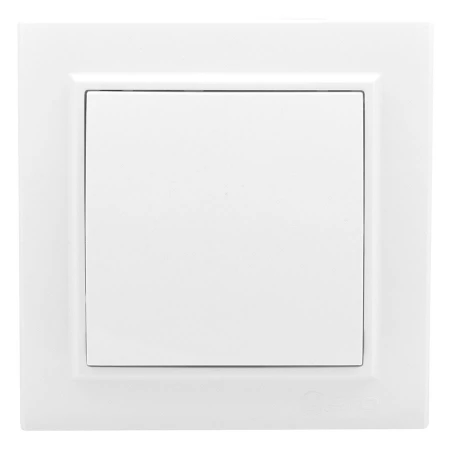 Минск Выключатель 1-клавишный СП,10А, белый EKF Basic ERV10-021-10