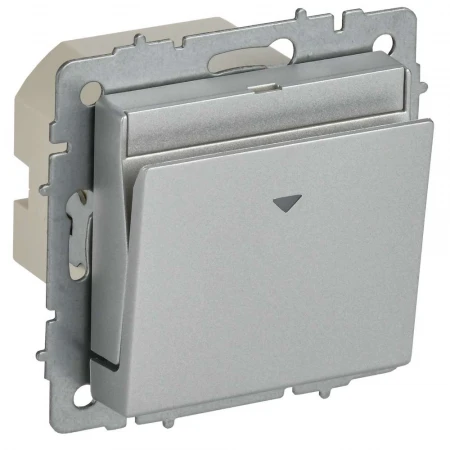 BRITE Выключатель карточный 30А ВС10-1-8-БрА алюминий IEK BR-V11-0-10-K47