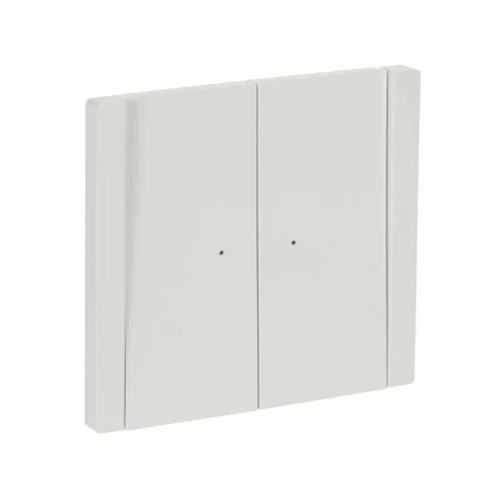 FORTE&PIANO Выключатель 2-клавишный проходной с индикацией 10А FP208 белый IEK FP-V22-1-10-1-K01