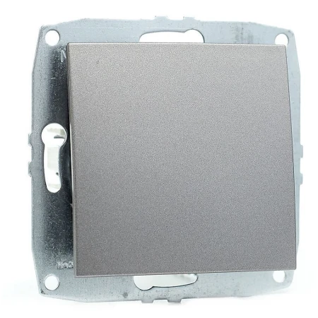 Выключатель Mono Electric Despina/ Larissa одноклавишный антрацит 500-002425-100