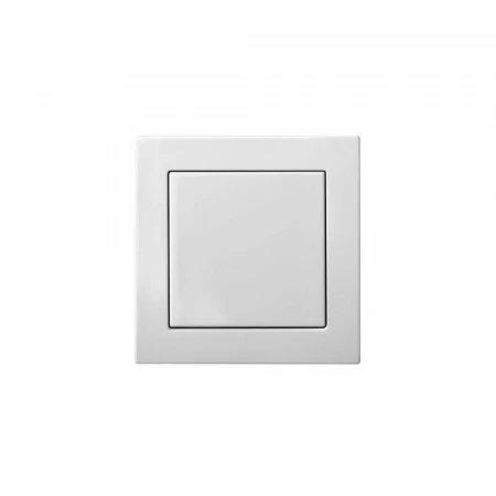 Выключатель одноклавишный Liregus Epsilon белый 28-0021