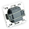 Выключатель двухклавишный Stekker Эрна черный PSW10-9104-03 49149 Выключатель двухклавишный Stekker Эрна черный PSW10-9104-03 49149