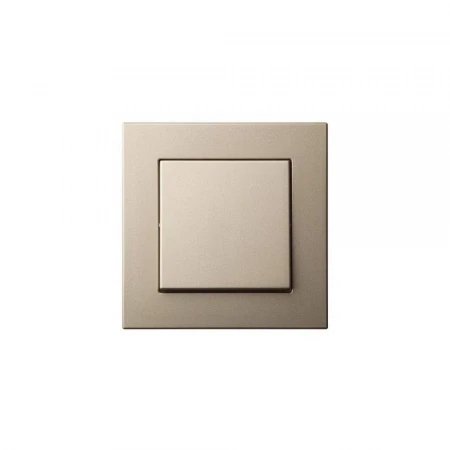 Выключатель одноклавишный Liregus Epsilon антрацит 28-3003