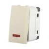 Переключатель LK Studio с двух мест, с индикатором 45х22,5мм (схема 6L) 16 A, 250 B (бежевый) LK45 850401-1 Переключатель LK Studio с двух мест, с индикатором 45х22,5мм (схема 6L) 16 A, 250 B (бежевый) LK45 850401-1