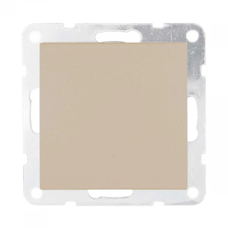 Переключатель 1-кл., на 2 направления LK Studio 16 A, 250 B (шампань) LK80, 840306-1