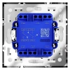 Проходной переключатель встраиваемый Voltum S70 двухклавишный с подсветкой 10А, (белый матовый) VLS020402 Проходной переключатель встраиваемый Voltum S70 двухклавишный с подсветкой 10А, (белый матовый) VLS020402