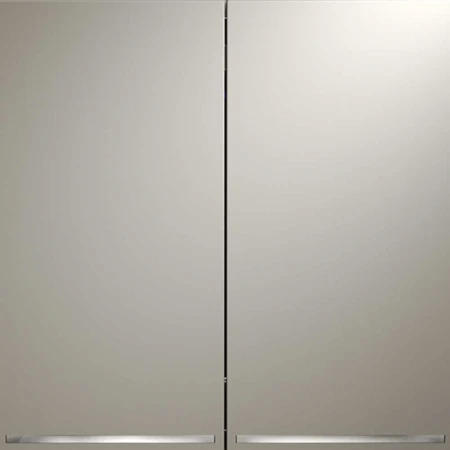 Выключатель встраиваемый Voltum S70 двухклавишный с подсветкой 10А, (кашемир) VLS020203