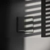 Проходной переключатель встраиваемый Voltum S70 двухклавишный с подсветкой 10А, (титан) VLS020406