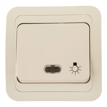 Кнопка таймера с подсветкой Makel Mimoza 25024