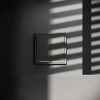 Выключатель встраиваемый Voltum S70 двухклавишный с подсветкой 10А, (титан) VLS020206