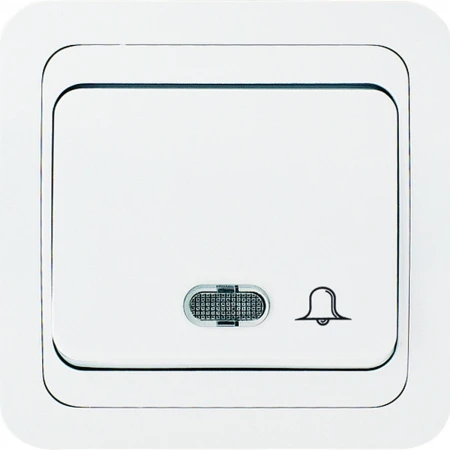 Кнопка звонка с подсветкой (12v) Makel Mimoza 12085