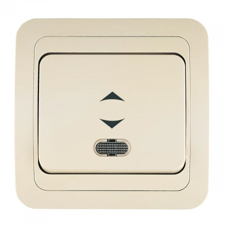 Выключатель проходн. с подсветкой Makel Mimoza 25025