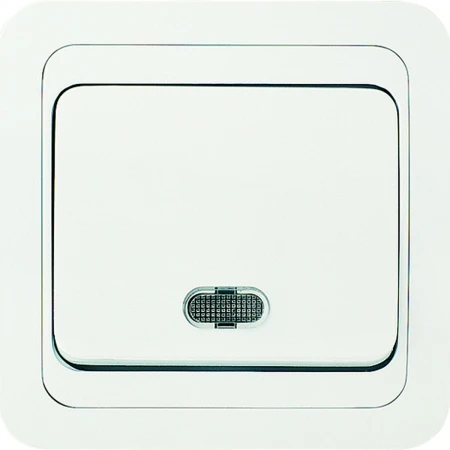 Переключатель прох. с подсветкой Makel Mimoza 12040