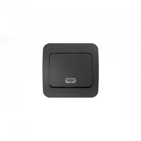 Переключатель прох. с подсветкой Makel Mimoza 23240