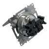 Розетка 2P+PE Stekker Катрин со шторками крышкой серебро GLS16-7112-03 39580 Розетка 2P+PE Stekker Катрин со шторками крышкой серебро GLS16-7112-03 39580