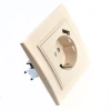 Розетка 2P+PE/USB Stekker Эрна со шторками слоновая кость PST16-9011-02 39237 Розетка 2P+PE/USB Stekker Эрна со шторками слоновая кость PST16-9011-02 39237