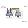 Розетка 2P+E Liregus Retro кремовый омбре 29-124 Розетка 2P+E Liregus Retro кремовый омбре 29-124