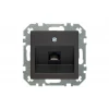 Розетка RJ45 Liregus Retro черный матовый 29-235 Розетка RJ45 Liregus Retro черный матовый 29-235
