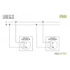 Розетка 2xUSB Liregus Epsilon серебро 28-1857 Розетка 2xUSB Liregus Epsilon серебро 28-1857