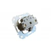 Розетка 2P+E Liregus Epsilon с крышкой белый 28-0162 Розетка 2P+E Liregus Epsilon с крышкой белый 28-0162