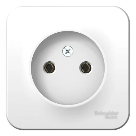 Розетка 2К Systeme Electric Blanca 16A 250V белая BLNRA000101