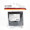 Розетка 2P+PE/USB Stekker Эрна со шторками черный PST16-9011-03 39480 Розетка 2P+PE/USB Stekker Эрна со шторками черный PST16-9011-03 39480