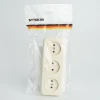 Розетка тройная 2P Stekker Брест слоновая кость PST16-50-20 49055 Розетка тройная 2P Stekker Брест слоновая кость PST16-50-20 49055