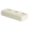 Розетка тройная 2P Stekker Брест слоновая кость PST16-50-20 49055 Розетка тройная 2P Stekker Брест слоновая кость PST16-50-20 49055